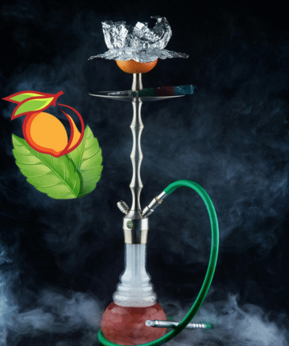 Peach with Mint