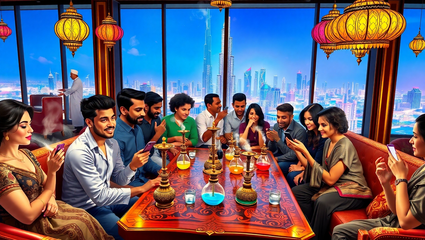 Shisha Enjoyment in the Heart of Liwan